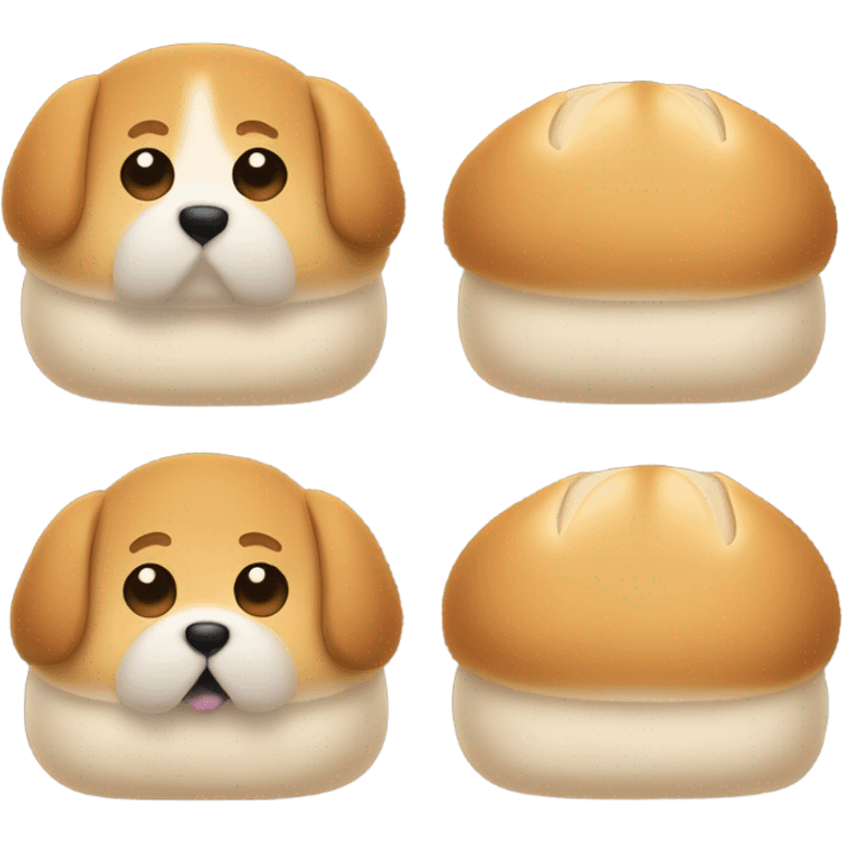 Dog loaf emoji