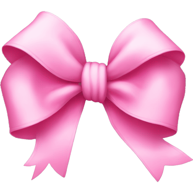 Pink bow emoji