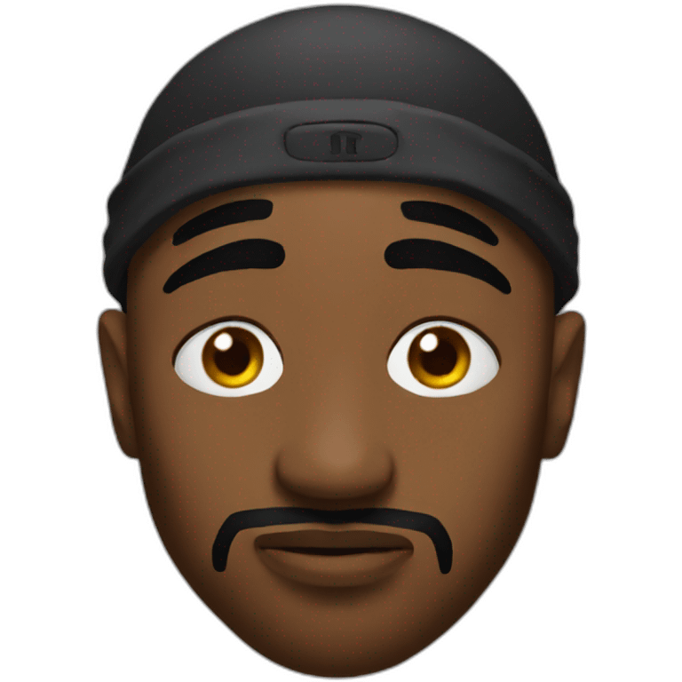 tupac sad face emoji