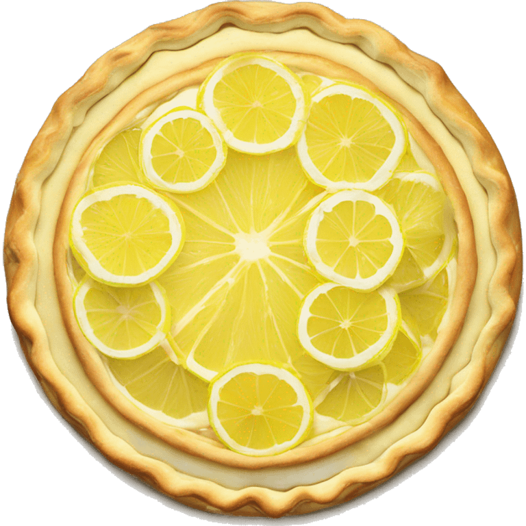 Tarte au citron emoji