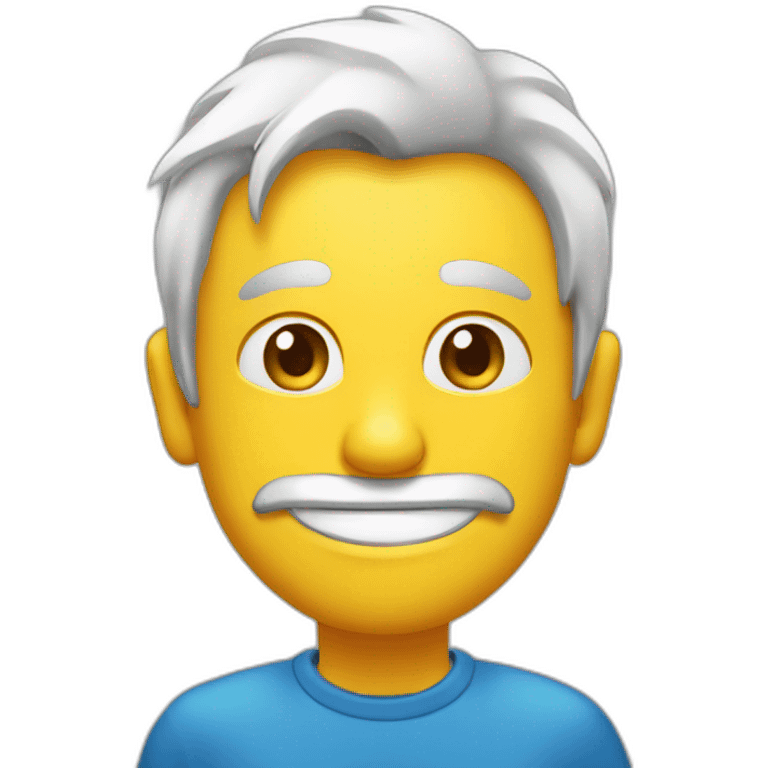 Gesicht lachend mit Zigarre emoji