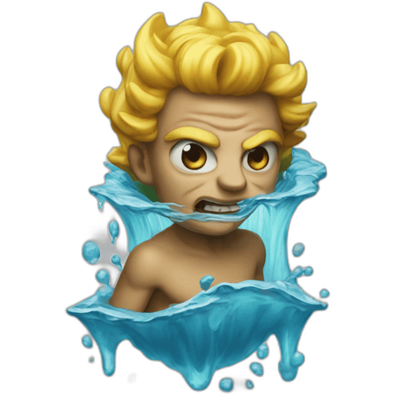 Démon water emoji