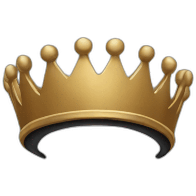 black crown emoji