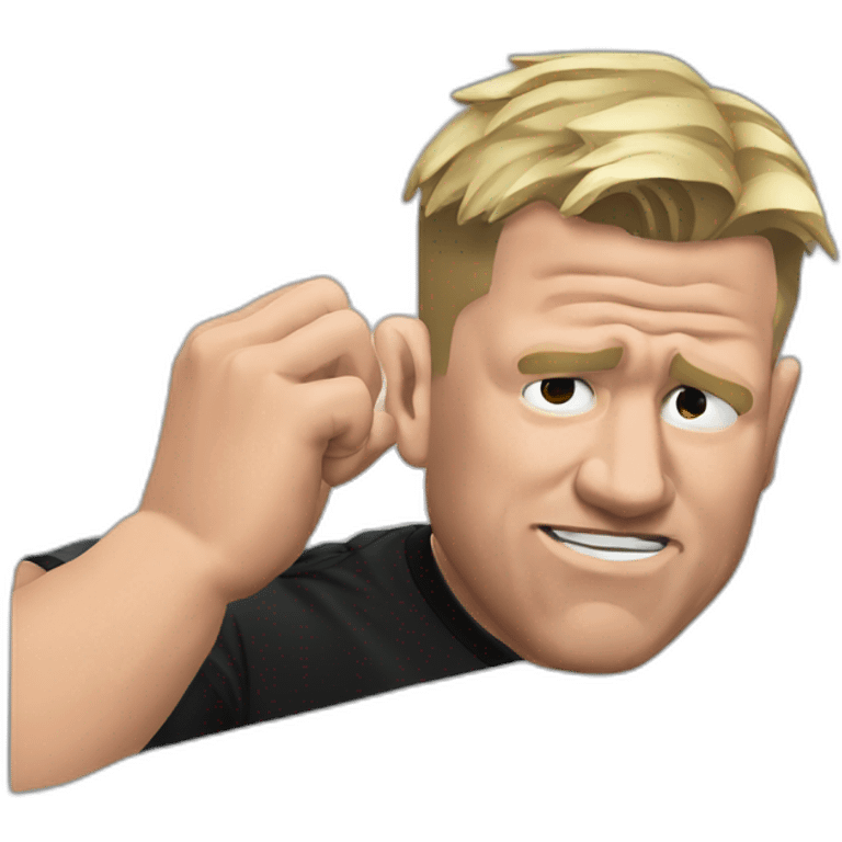 Eddie Howe biting nails emoji