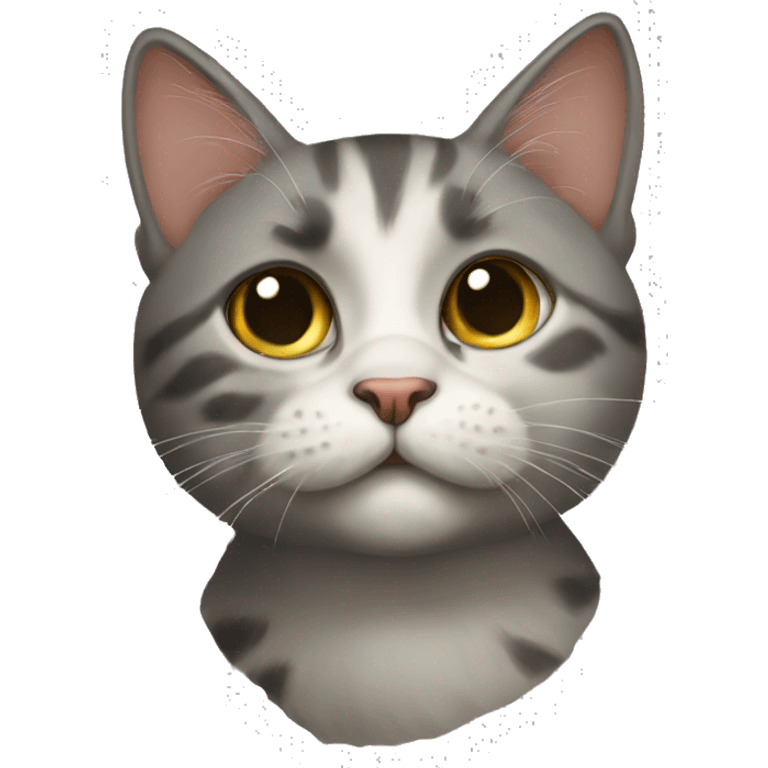 Cartoon cat from 1800 ( very cartoon ) emoji