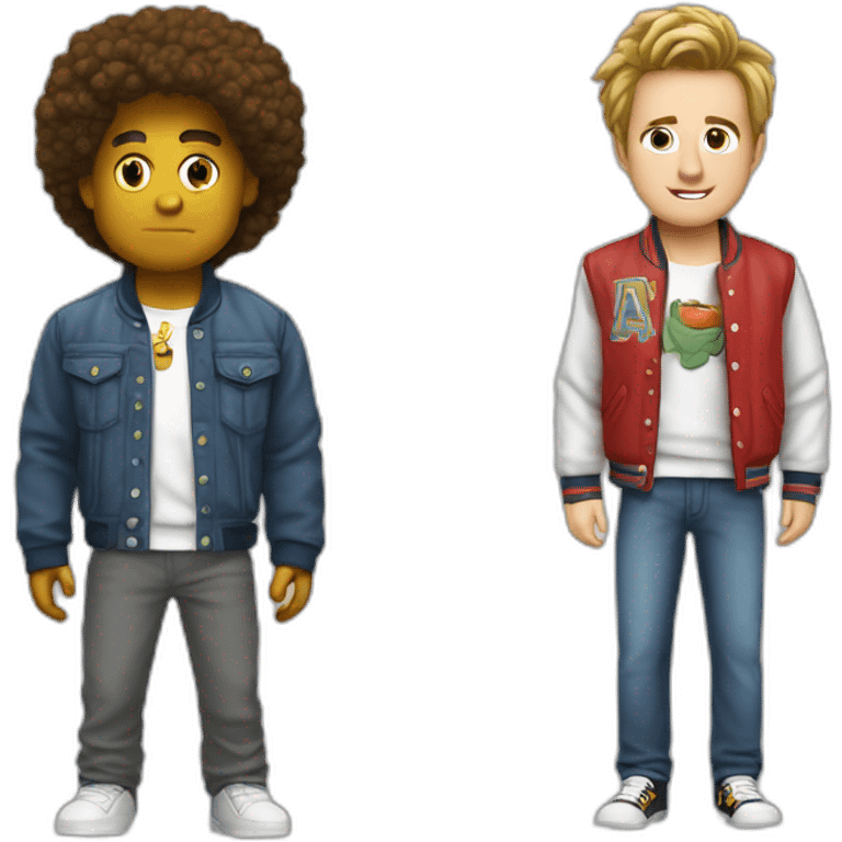 McFly et Carlito emoji