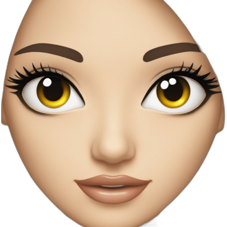 Eyelash extensions emoji