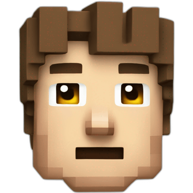 Minecraft Steve emoji