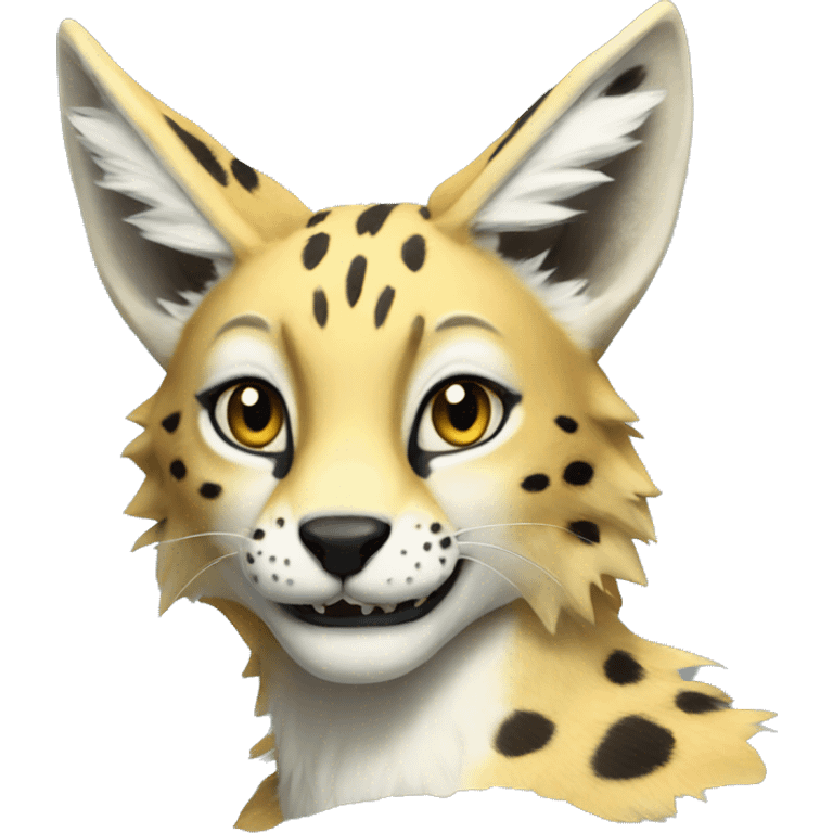 Sergal-Serval emoji