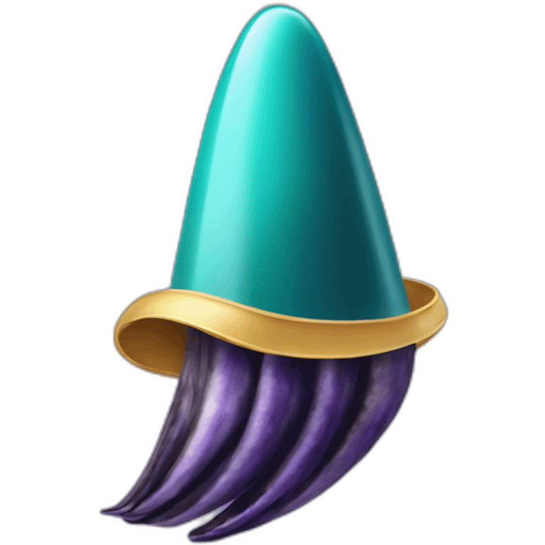 Mussel with a party hat emoji