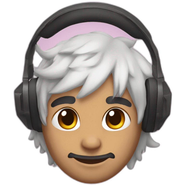 drake with a cat ear headset emoji