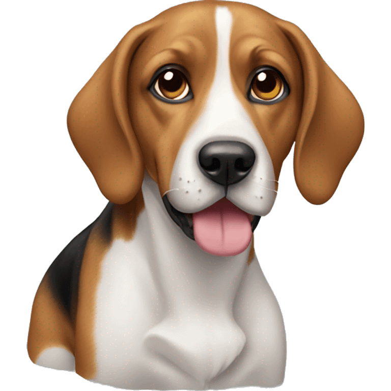 Beaglier dog emoji