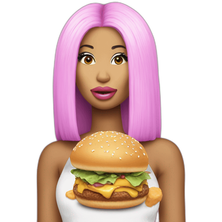 Nicki minaj eat lc donald emoji