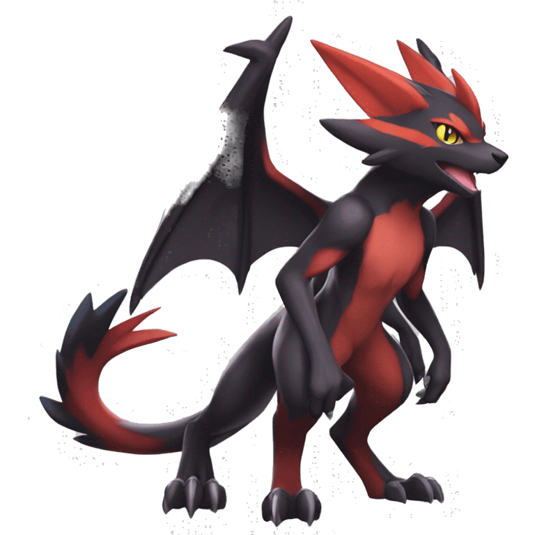 Noivern-Litten-Zoroark full body emoji