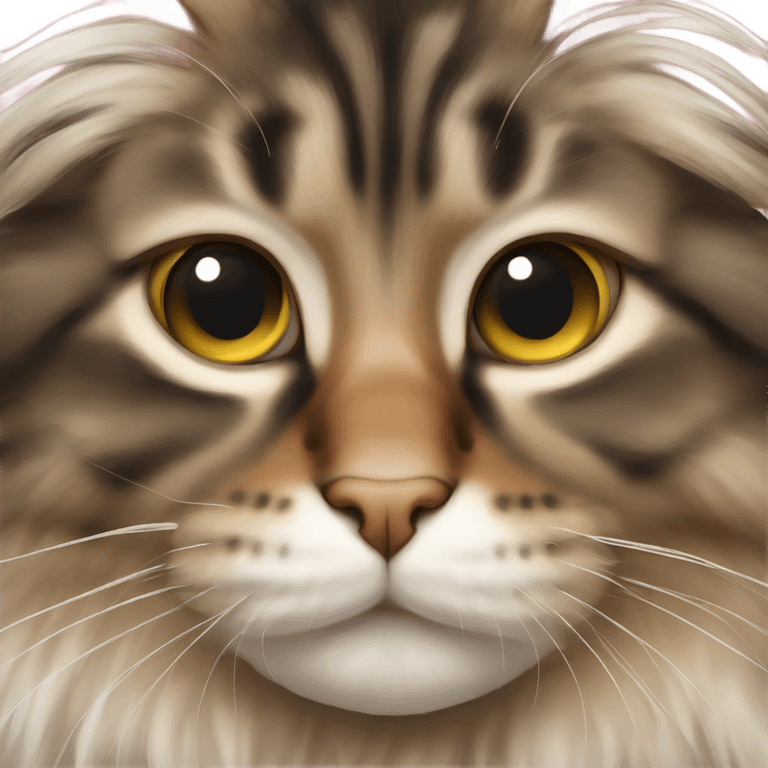 Maine coon cat emoji