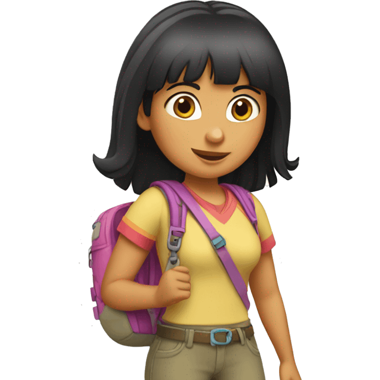 Dora exploradora emoji