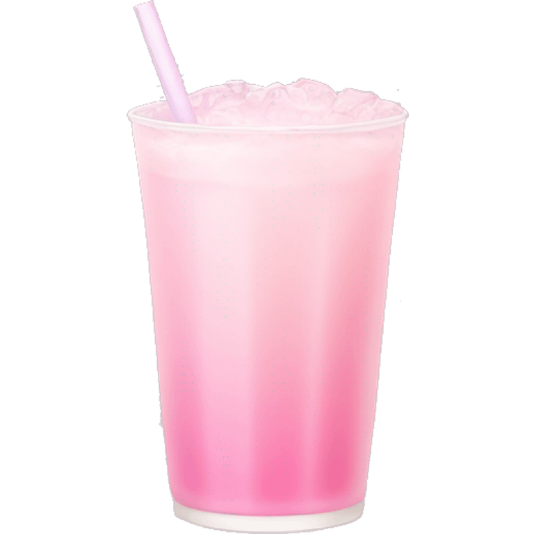 pastel pink drink emoji