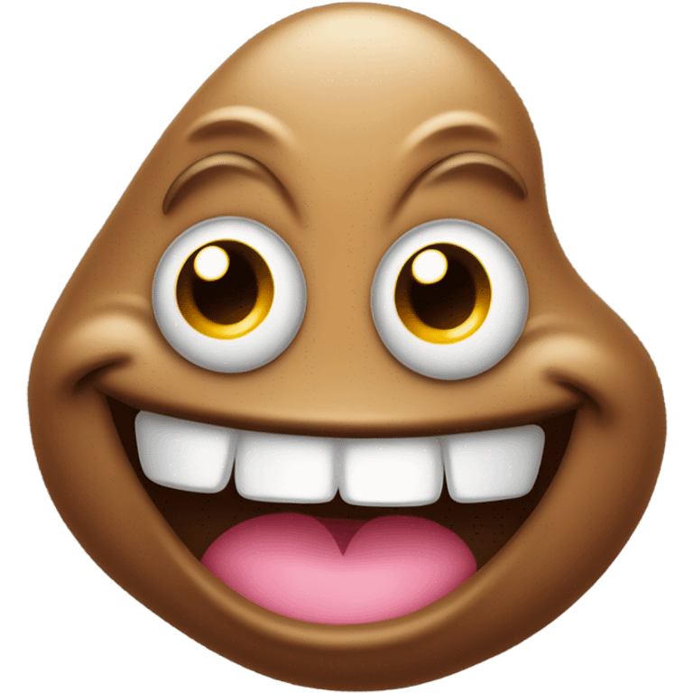 Happy poop emoji