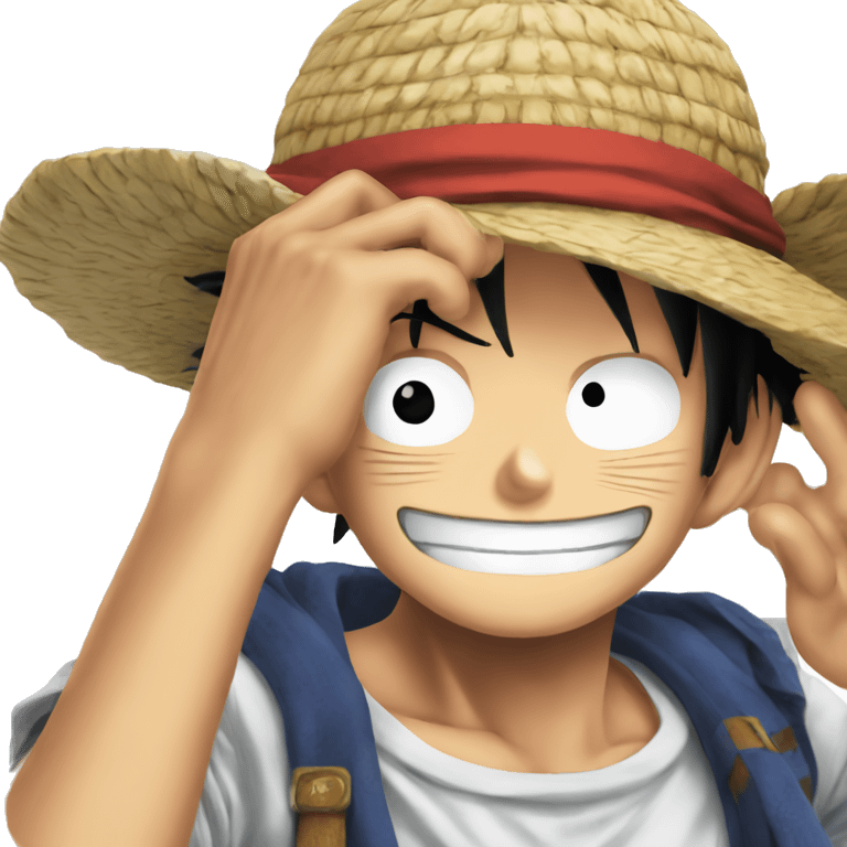 monkey D. luffy emoji