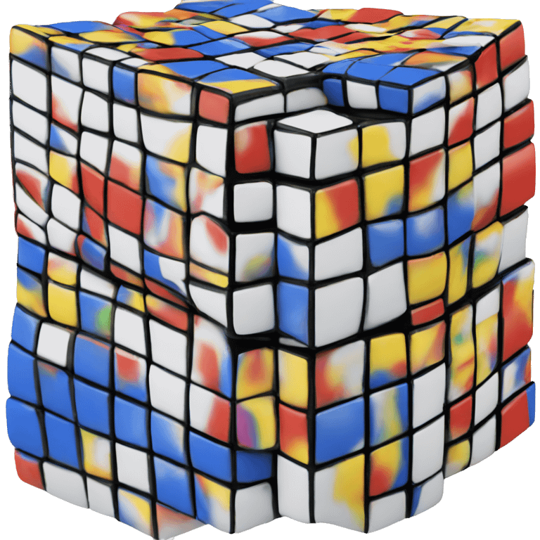 Rubik's cube  emoji