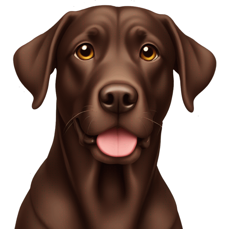 chocolate lab emoji