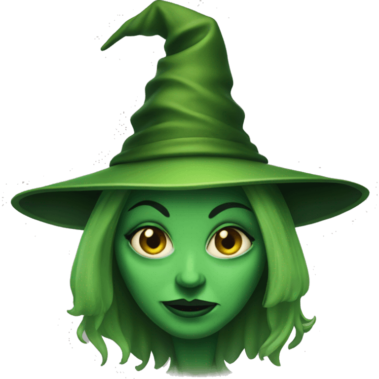 Wicked Green Witch emoji