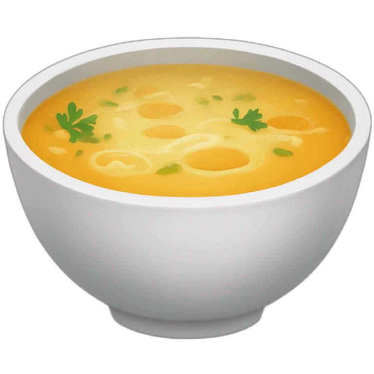 sad bowl of soup emoji