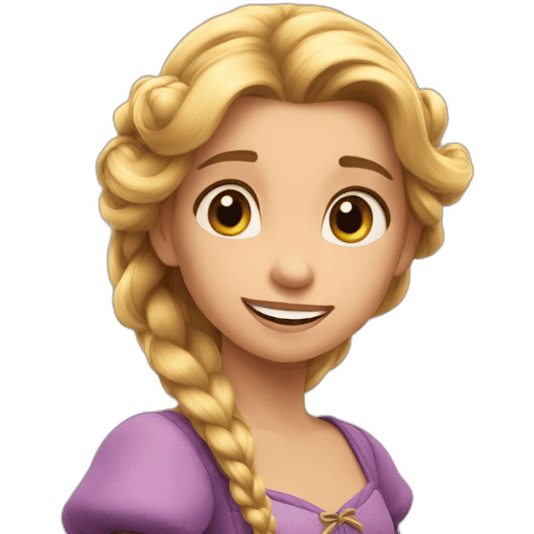 Raiponce emoji