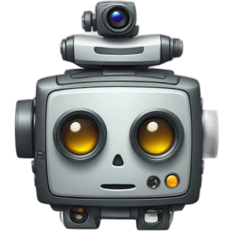 Robot with camera  emoji