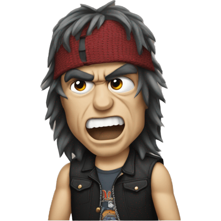 ACDC Metal head emoji