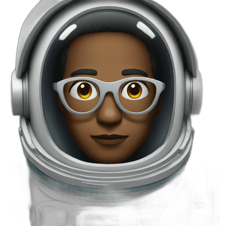 astronaut with glasses emoji