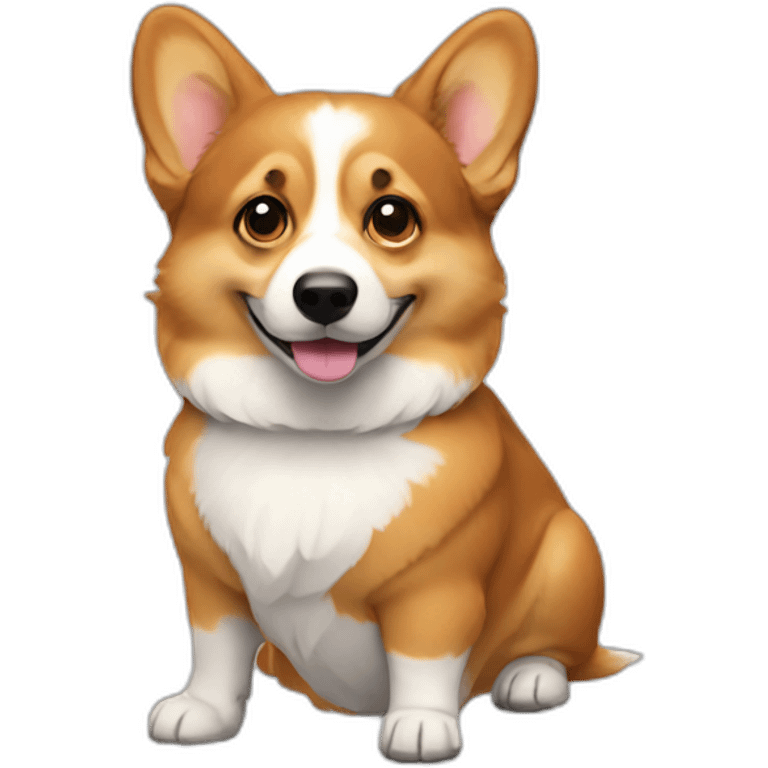 Corgi-developer emoji