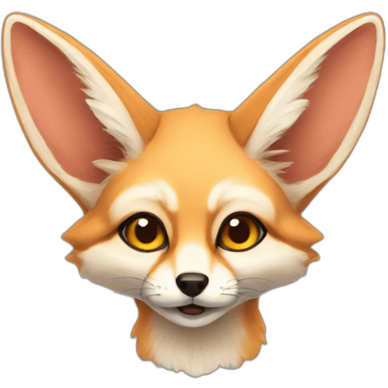 Red fennec emoji