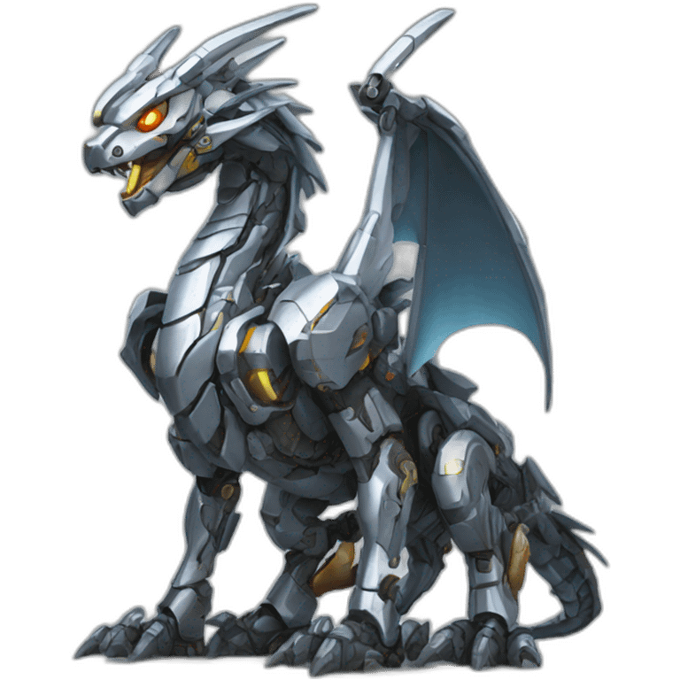 mecha dragon emoji