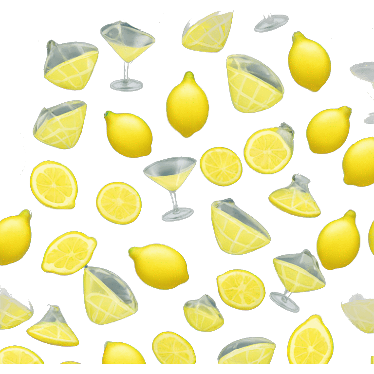 lemon drop martini  emoji