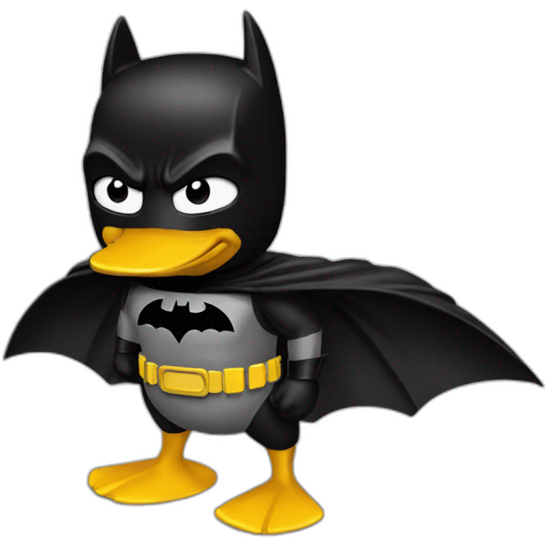 Batman-duck emoji