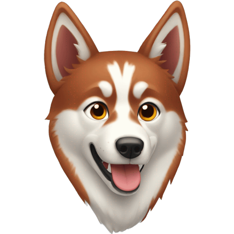 Red Husky emoji