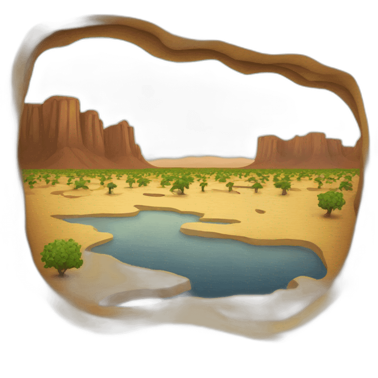  drought landscape emoji