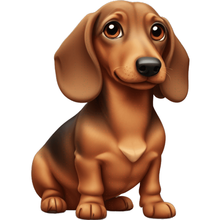 Daschund emoji