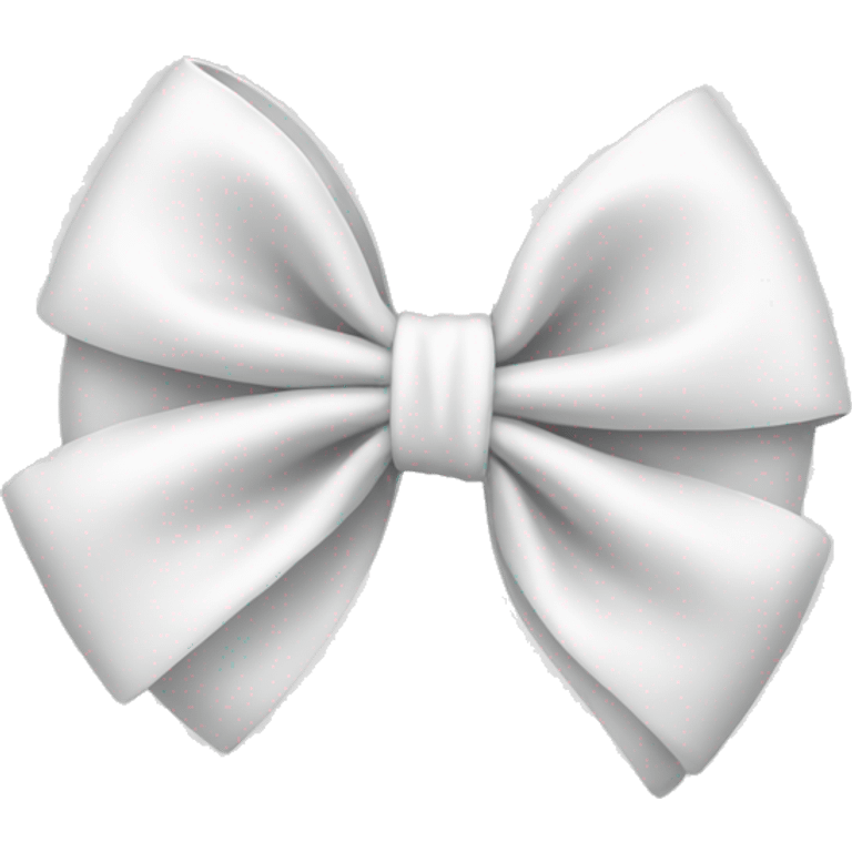 White Bow  emoji