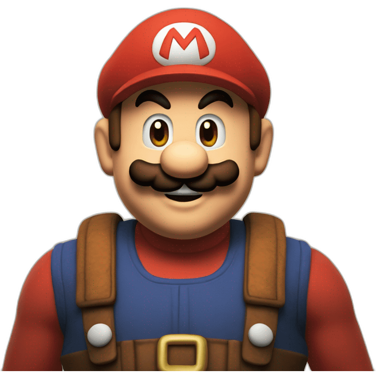 mario 4k emoji