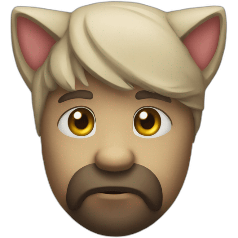 Pousin joue chat emoji