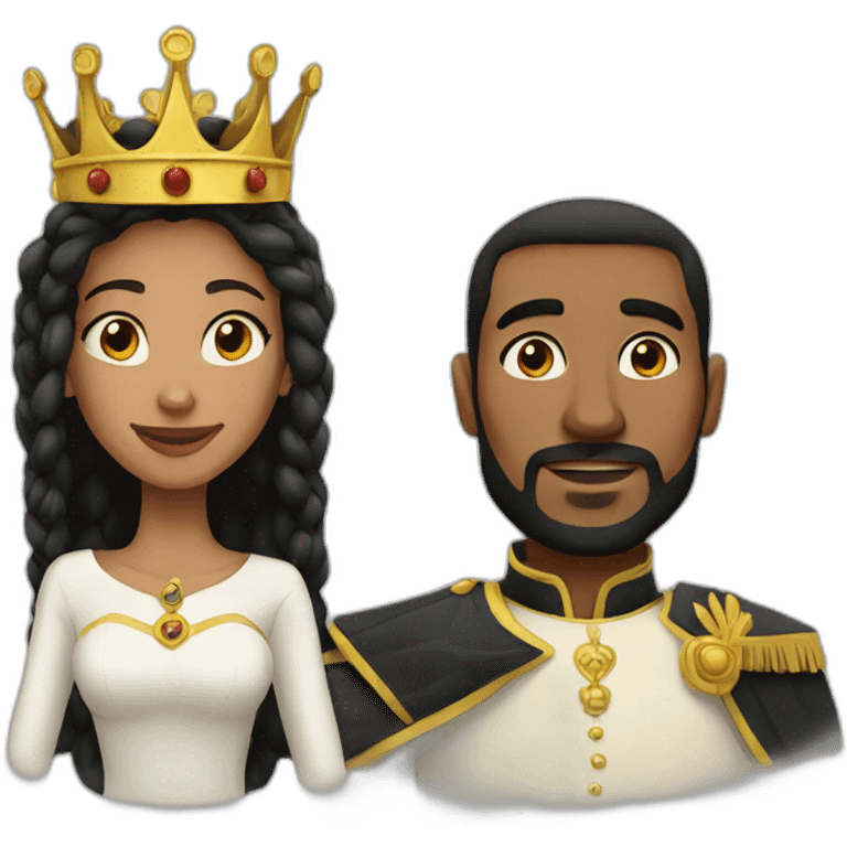 king and anna emoji