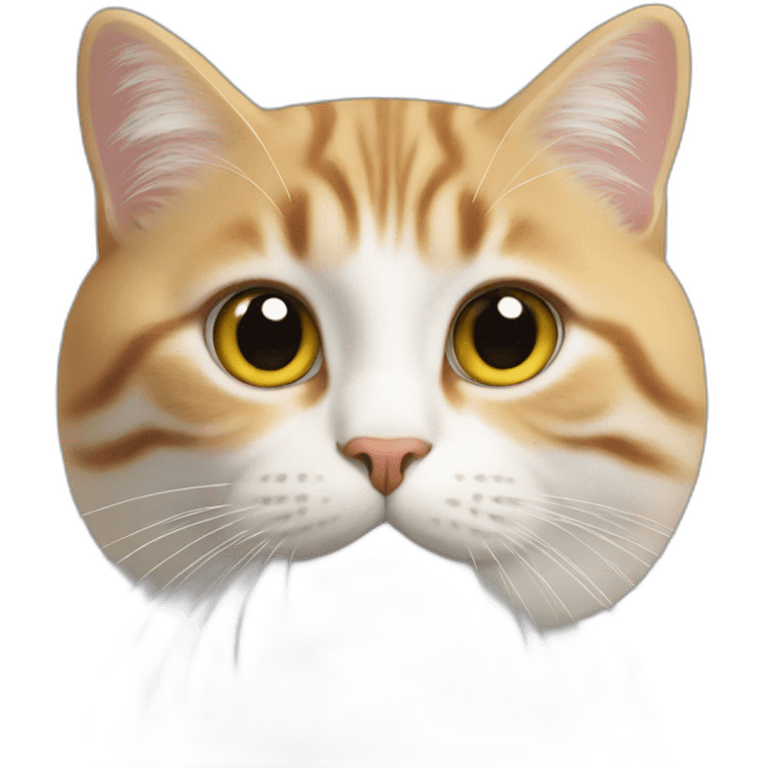 Un chat emoji