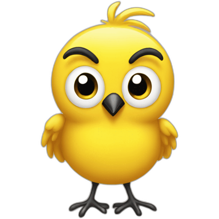 tweety cartoon emoji