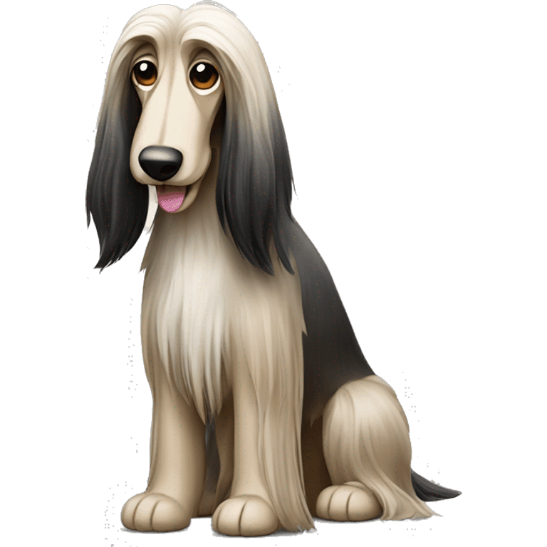 Afghan Hound emoji