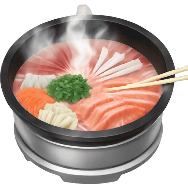 Shabu shabu hot pot  emoji