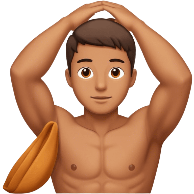 Shirtless person emoji