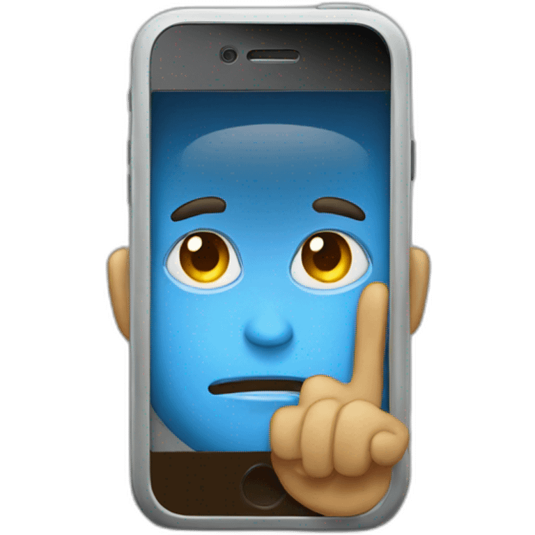 Un iPhone 15 emoji