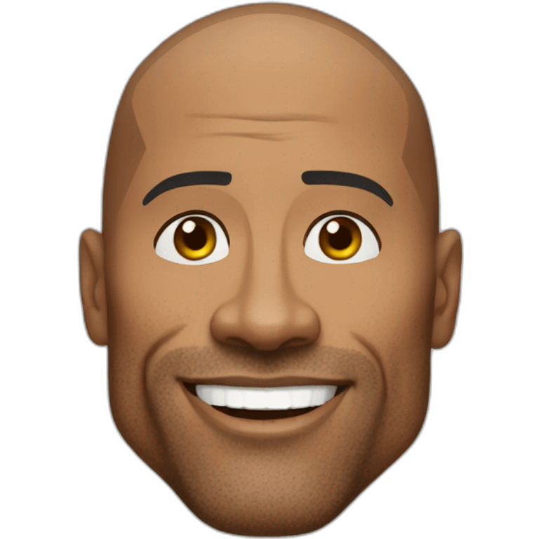 Dwayne Johnson emoji